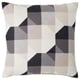 SVARTHÖ Housse de coussin, beige, 20x20 "