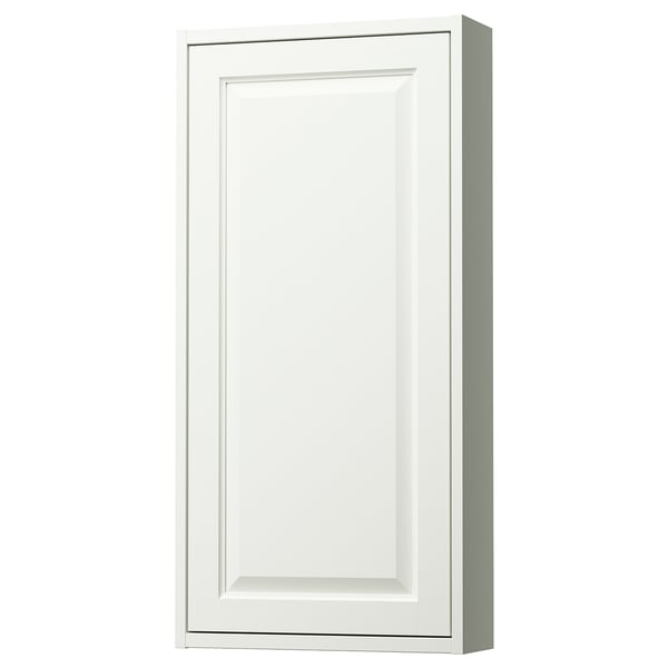TÄNNFORSEN Armoire murale avec porte, blanc, 18x6x37 "