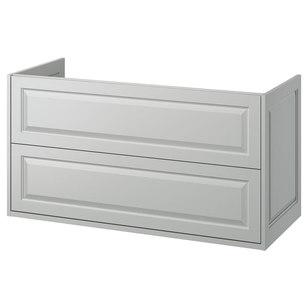 TÄNNFORSEN Meuble-lavabo à tiroirs, gris clair, 48x21x25 1/8 "