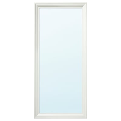 TOFTBYN Miroir, blanc, 29 1/2x65 "