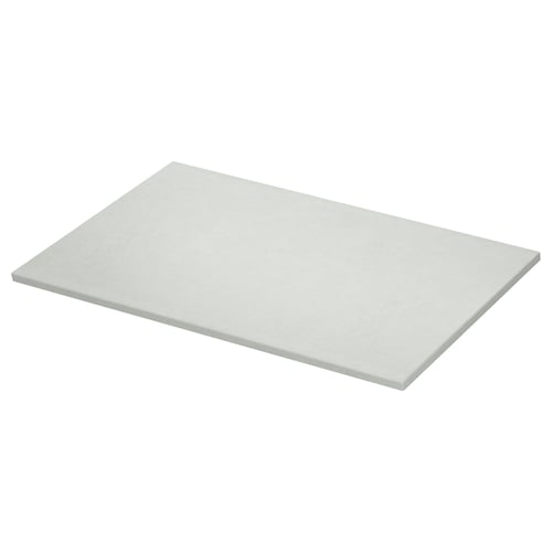 TOLKEN Comptoir, gris eff pierre/lamellé, 37x21 1/2 "