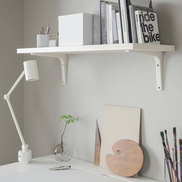 TOMTHULT Console, blanc, 7 1/8x9 1/2 "