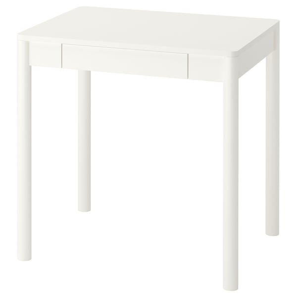 TONSTAD Bureau, blanc cassé, 29 1/2x23 5/8 "