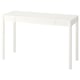 TONSTAD Bureau, blanc cassé, 47 1/4x18 1/2 "