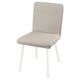 TONSTAD Chaise, Fridtuna beige clair/blanc cassé