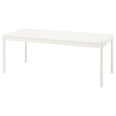 TONSTAD Table, blanc cassé, 78 3/4x33 1/2 "