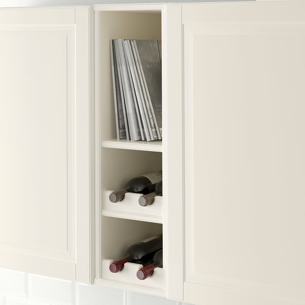 TORNVIKEN Rangement ouvert, blanc cassé, 9x14 5/8x30 "