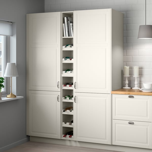 TORNVIKEN Rangement ouvert, blanc cassé, 9x14 5/8x40 "