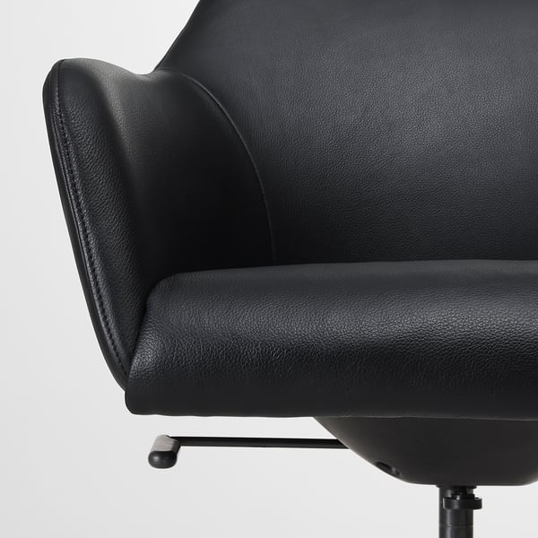 TOSSBERG / LÅNGFJÄLL Chaise conférence, Grann noir/noir