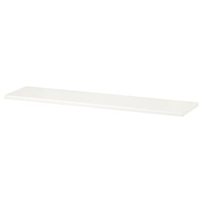 TRANHULT Tablette, tremble plaqué blanchi, 47 1/4x11 3/4 "