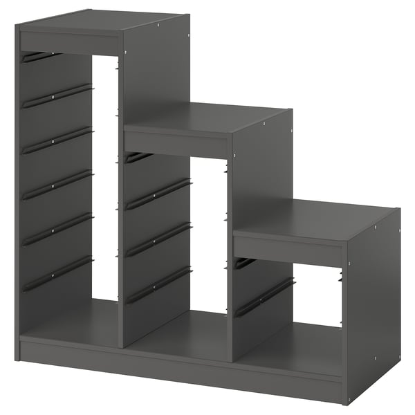 TROFAST Structure, gris, 39x17 3/8x37 "