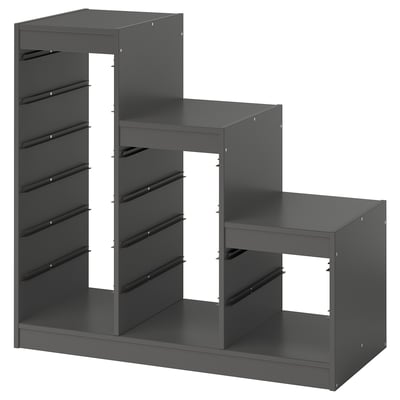 TROFAST Structure, gris, 39x17 3/8x37 "