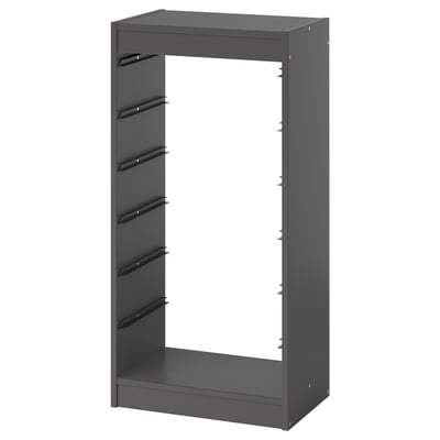 TROFAST Structure, gris, 18 1/8x11 3/4x37 "