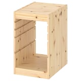 TROFAST Structure, pin teinté blanc clair, 12 5/8x17 3/8x20 1/2 "