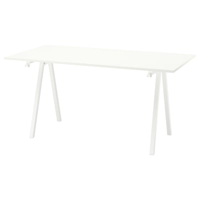 TROTTEN Bureau, blanc, 63x31 1/2 "