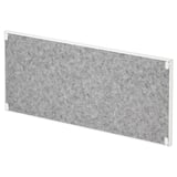 TROTTEN Tableau d'affichage, blanc, 30x13 "