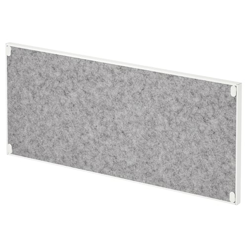 TROTTEN Tableau d'affichage, blanc, 30x13 "