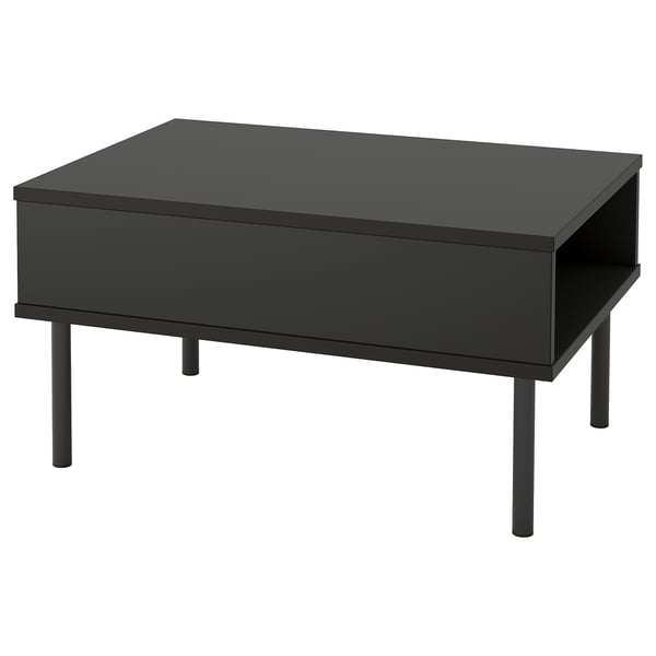 TUNSTA Table d'appoint, anthracite, 27 1/2x19 5/8 "