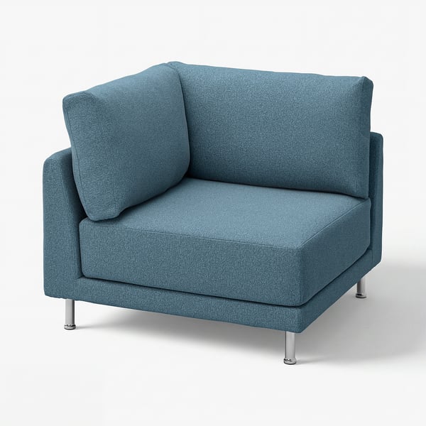 UPPÅKRA Module d'angle, Axvall bleu gris foncé