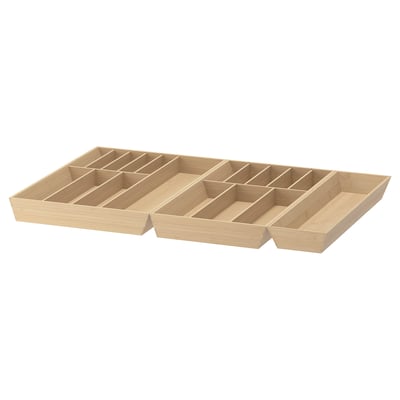 UPPDATERA 2 range-couverts/range-ustensiles, bambou, 32x19 1/2 "
