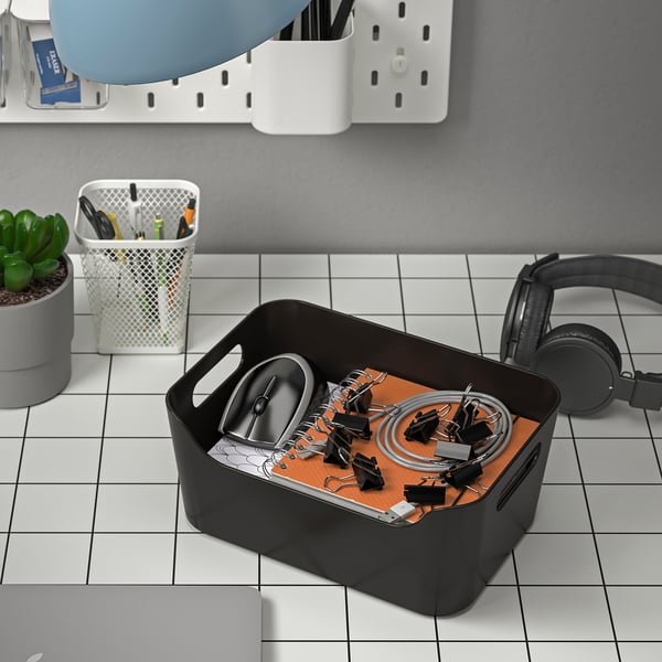 UPPDATERA Boîte, anthracite, 9 ½x6 ¾ "