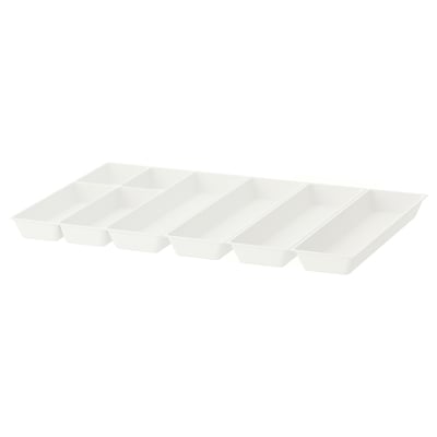UPPDATERA Range-couverts/3 range-ustensiles, blanc, 32x19 1/2 "