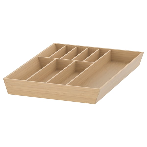 UPPDATERA Range-couverts, bambou clair, 15x19 ½ "