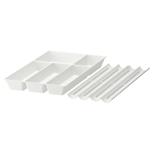 UPPDATERA Range-couverts/casier à épices, blanc, 19 ½x19 ½ "