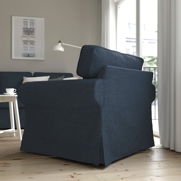 UPPLAND Fauteuil, Kilanda bleu foncé