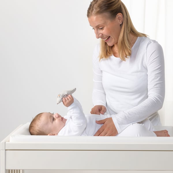 VÄDRA Matelas à langer, 18 7/8x29 1/8 "
