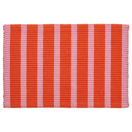 VÄGSKYLT Paillasson, rose/orange, 2 ' 0 "x2 ' 11 "