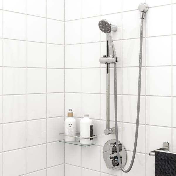 VALLAMOSSE Barre douchette h régl/douche mur, chromé