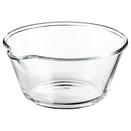 VARDAGEN Bol à mélanger, verre clair, 10 "