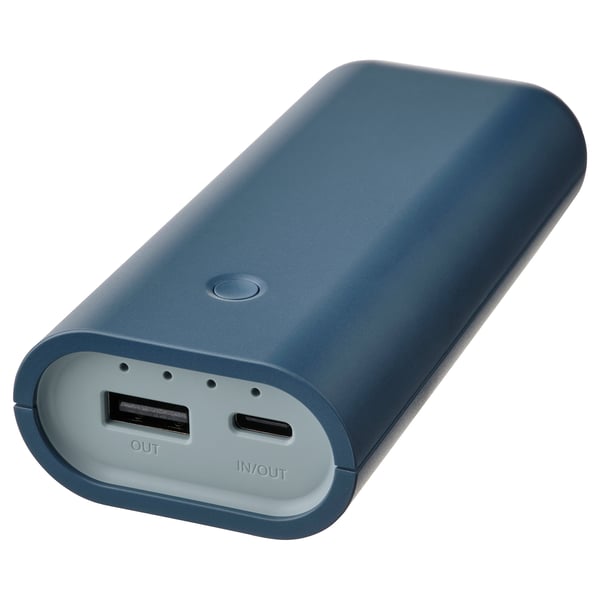 VARMFRONT Chargeur mobile universel, bleu, 5200 mAh