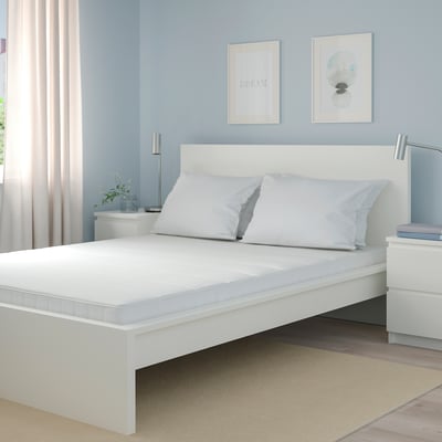 VESTERÖY Matelas hybride, ferme/blanc, Grand 2 places