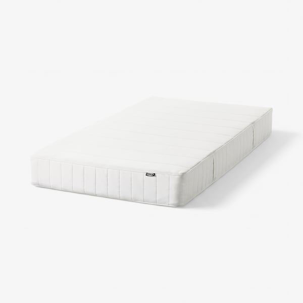 VESTERÖY Matelas hybride, ferme/blanc, 1 place très grand
