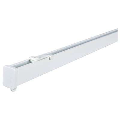 VIDGA Tringle-rail simple, fixations plafond incluses/blanc, 55 "