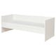 VIHALS Lit d'appoint av 1 matelas, blanc/Åsvang mi-ferme, 1 place
