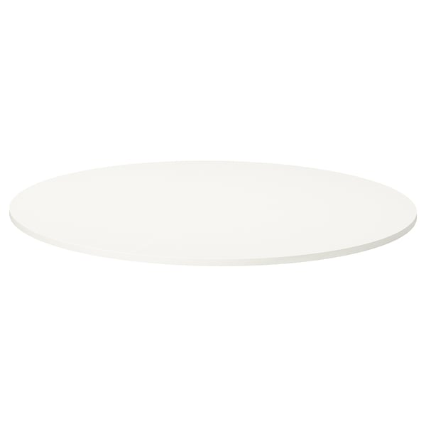 VIHALS Plateau de table, blanc, 42 1/8 "
