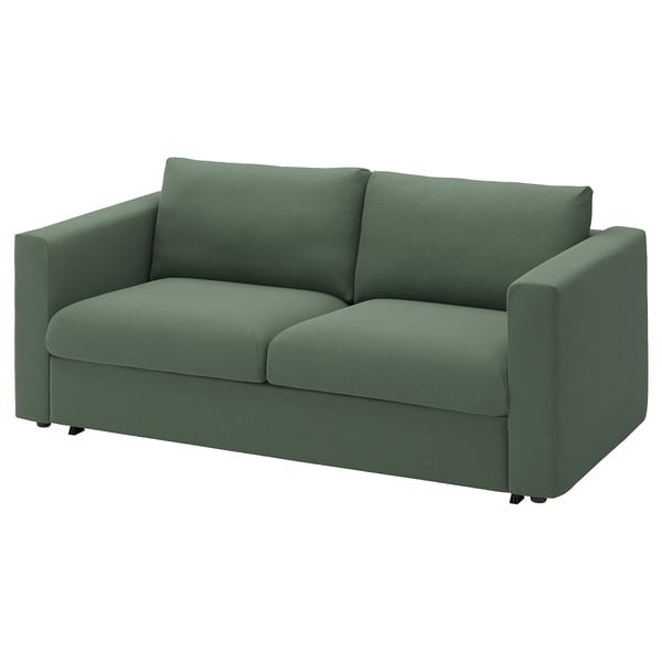 VIMLE Causeuse-lit, Knäbäck gris-vert