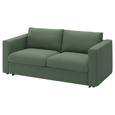 VIMLE Causeuse-lit, Knäbäck gris-vert
