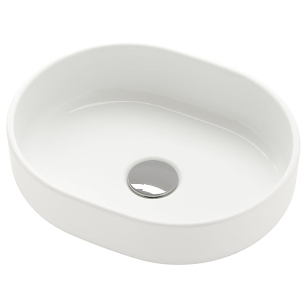 VINDELÄLVEN Vasque, blanc, 15 3/8x12 1/4 "