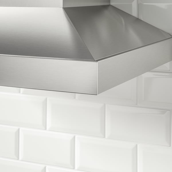 VINSTGIVANDE Hotte murale, acier inox