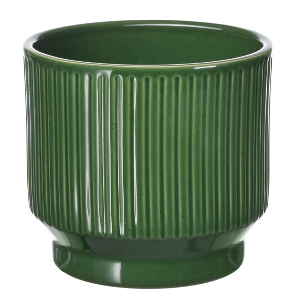 VINTERFINT Cache-pot, intérieur/extérieur/vert, 4 ¾ "