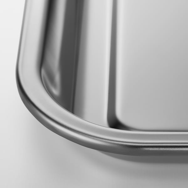VINTERROCKA Plaque de cuisson, 2 pièces, acier inox