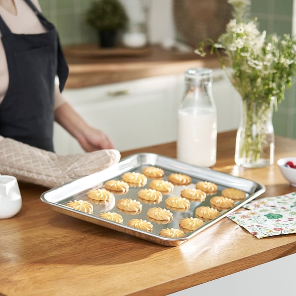 VINTERROCKA Plaque de cuisson, 2 pièces, acier inox