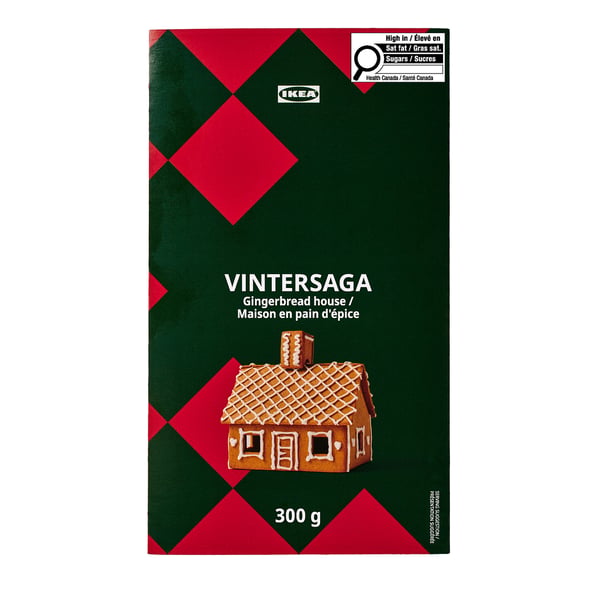 VINTERSAGA Maison pain d'épices, 1 lb