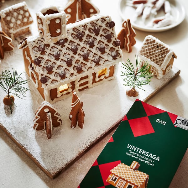 VINTERSAGA Maison pain d'épices, 1 lb