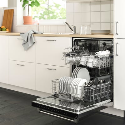 VINTROSA Lave-vaisselle encastrable, acier inox, 24 "