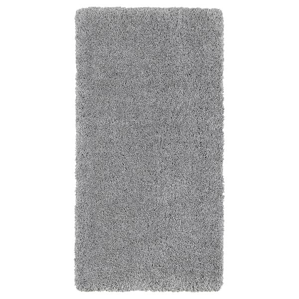 VOLLERSLEV Tapis à poils longs, gris, 2 ' 7 "x4 ' 11 "